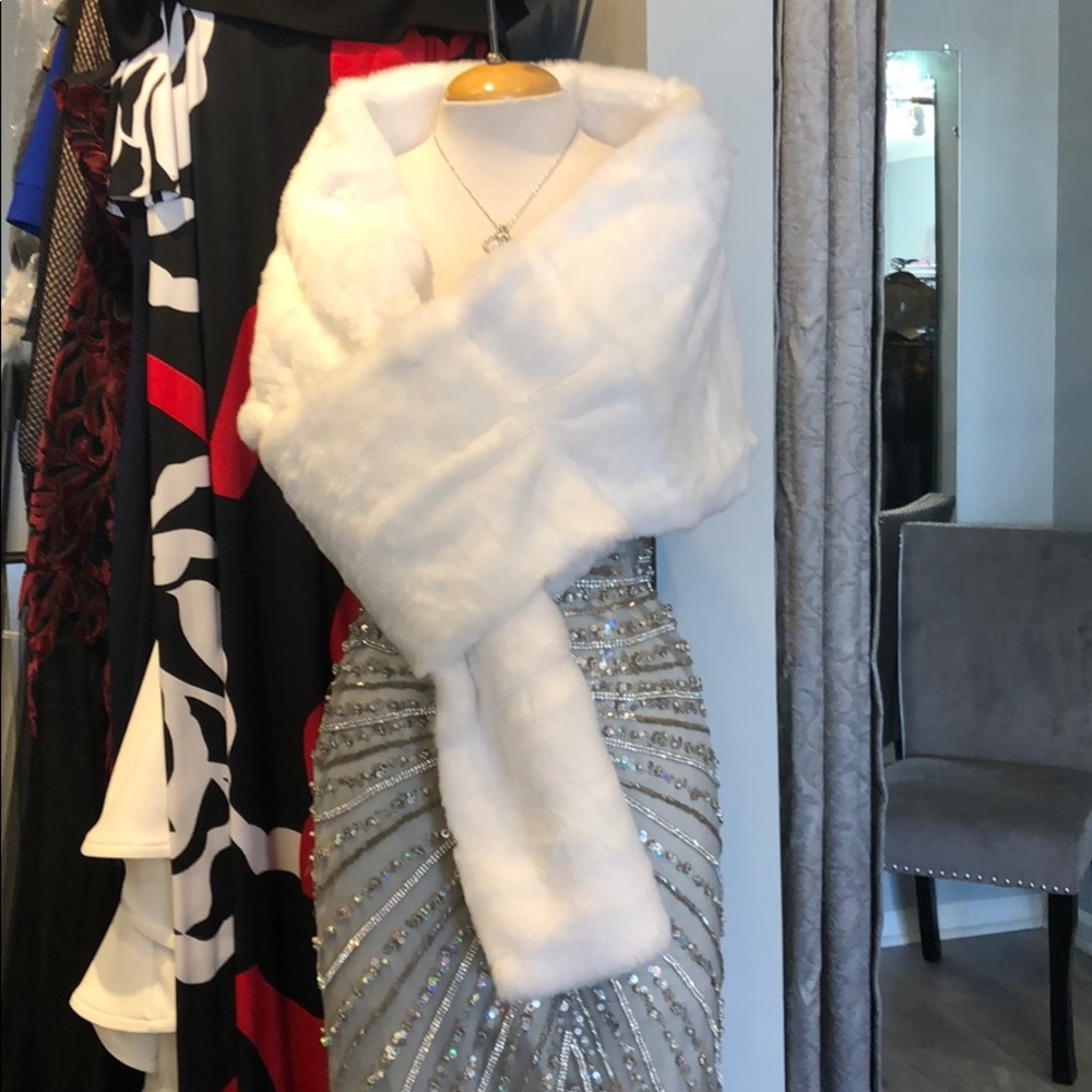 Rabbit Fur Wrap